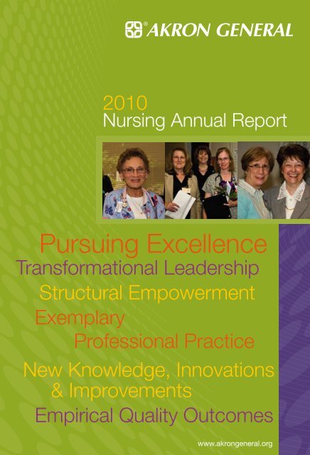 Nursing Annual Report - Akron General Medical Center