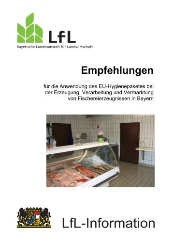 Empfehlungen für die Anwendung des EU-Hygienepaketes bei der ...