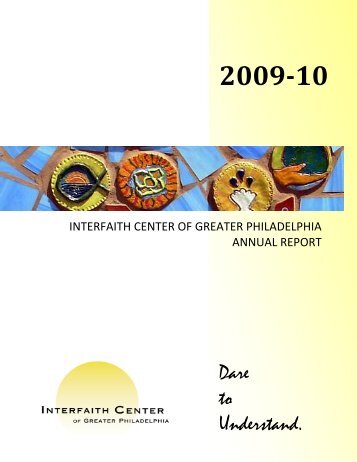 Annual Report - Interfaith Center of Greater Philadelphia