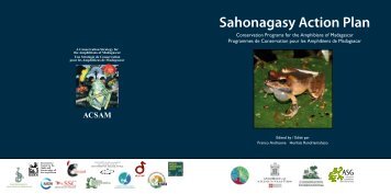 Sahonagasy Action Plan Conservation Programs for the Amphibians ...