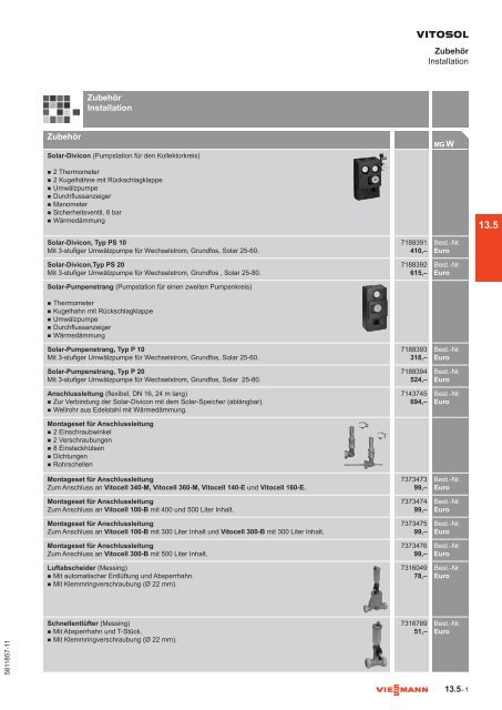 VITOSOL 13.5