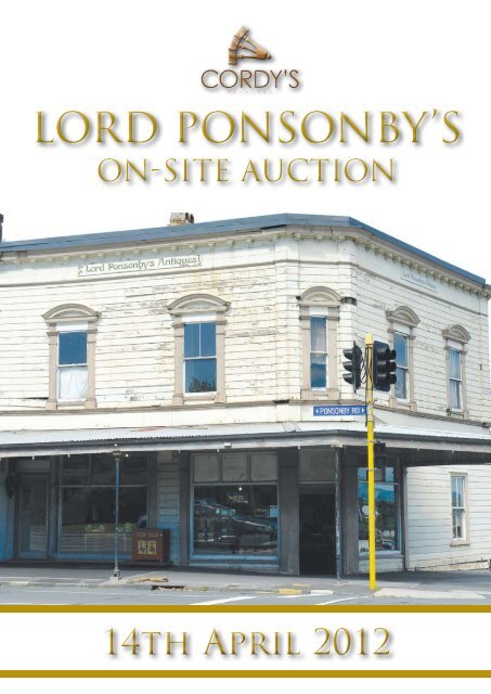 Lord Ponsonby's Lord Ponsonby's - Cordy's