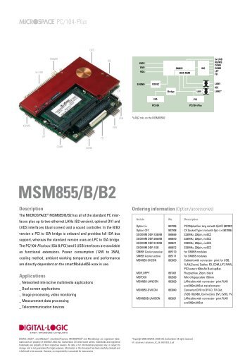 MSM855/B/B2 - Quantum