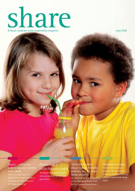 6. Promoting a child-friendly world - B. Braun Melsungen AG
