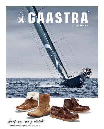 Gaastra Schuhe Magazine Winter 2012