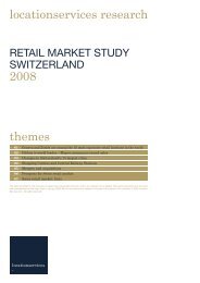 RETAIL MARKET STUDY SWITZERLAND 2008 ... - Location Group