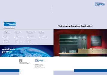 Furniture Production - HOMAG Group