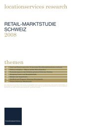 retail-marktstudie schweiz 2008 - Location Group