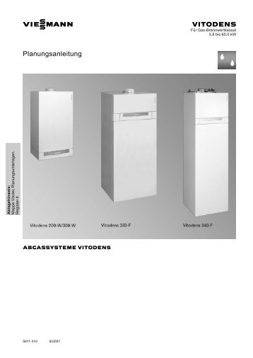 Vitodens 333-F Planungsanleitung