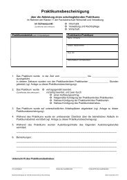 Praktikumsbescheinigung - Otto-Bennemann-Schule Braunschweig