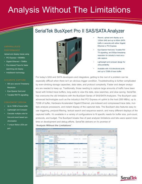 BusXpert Pro II - SerialTek