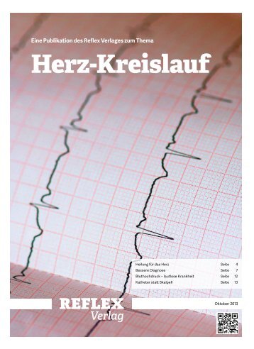 Beilage Herz-Kreislauf im Handelsblatt vom 10. Oktober 2013