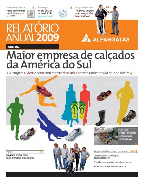 12 Maior empresa de calÃ§ados da AmÃ©rica do Sul - Alpargatas