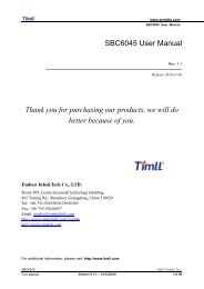 SBC6045 User Manual Thank you for purchasing our products, we ...