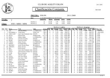 Grado 2 - Club de Agility Eslon