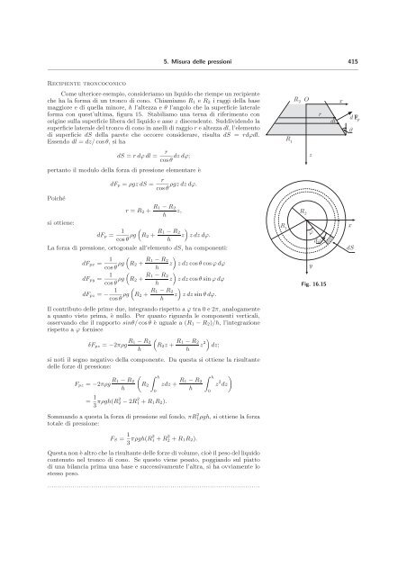 16. Statica dei fluidi - LaFSI