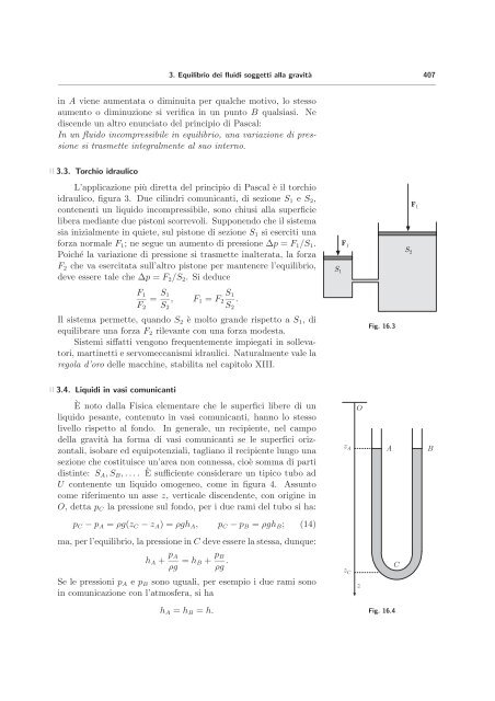 16. Statica dei fluidi - LaFSI
