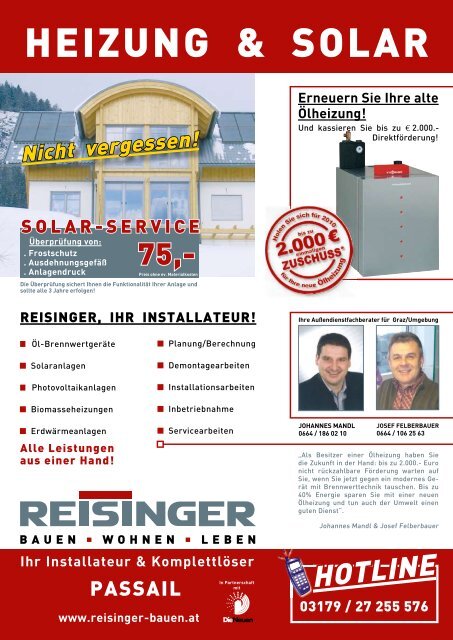 Steiermark Mitte März - DAS MAGAZIN Steiermark-Mitte