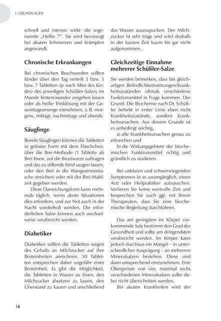 Schüßler-Salze für Ihr Kind - Mankau Verlag