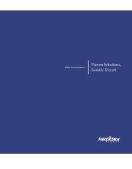 2006 FalconStor Annual Report