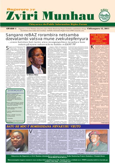 to download the PDF file. - Media Monitoring Project Zimbabwe