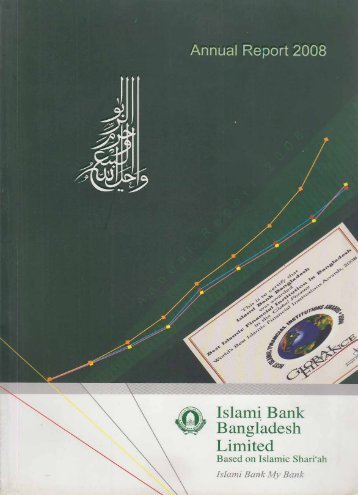 Annual Report 2008 - Islami Bank Bangladesh Limited