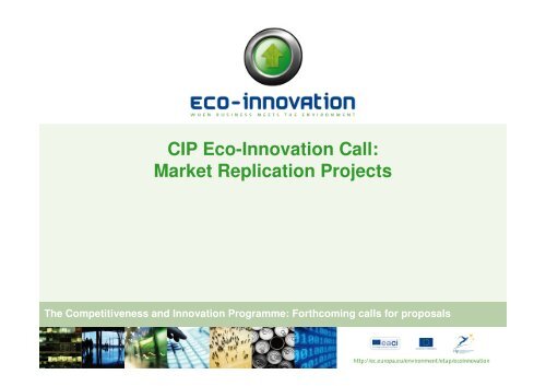 CIP Eco-Innovation Call: Market Replication Projects