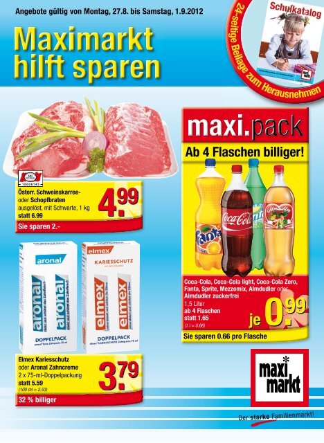 Sie sparen 1.30 39% billiger! - Maximarkt