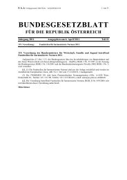 bundesgesetzblatt für die republik österreich