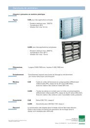 Garnitures de ventilation - Colasit AG