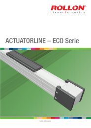 ACTUATORLINE – ECO Serie - Rollon