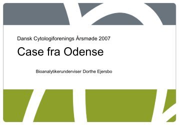Case 5 - Dansk Cytologiforening