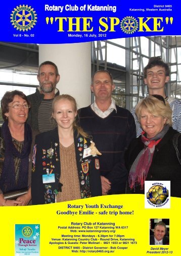 Vol 8-02-July 16 - Katanning Rotary Club