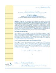 ACTIVITÃ AGENDA - Centre de rÃ©adaptation Lucie-Bruneau
