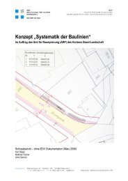 Konzept âSystematik der Baulinienâ - IRAP