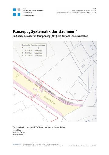 Konzept âSystematik der Baulinienâ - IRAP