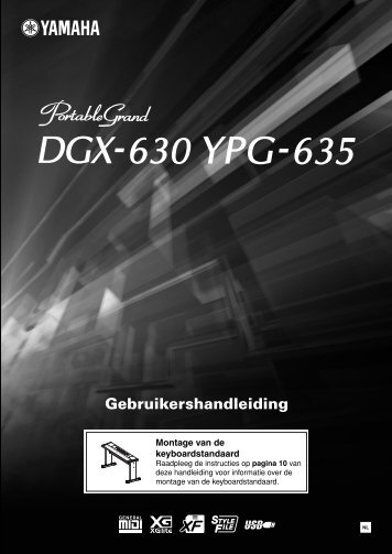 DGX-630 YPG-635 Owner's Manual - Clavis Piano's