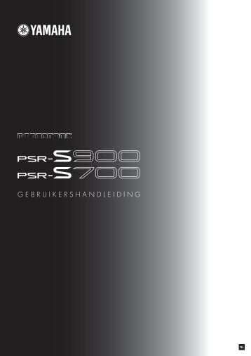 Yamaha Keyboard PSR S700/S900 - Clavis Piano's