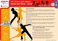 TOP Dance: Let's dance... Places and Times ... - Youth Sport Trust