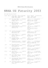 NRHA US Futurity 2003 by Wester - Westerninfo.de