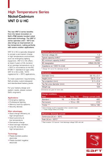 SAFT VNT DU HC 1-003 NEW.pdf - CAB Special Batteries
