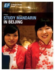STUDY MANDARIN IN BEIJING - EF College Study Tours