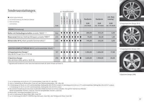 Download Preisliste E-Klasse Coupé - Mercedes-Benz Deutschland