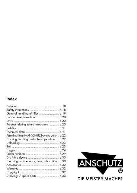 Anschutz 2007-2013
