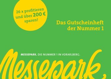 gutschein - Messepark Dornbirn