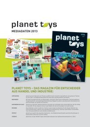 Mediadaten 2013 planet toys - mf verlag