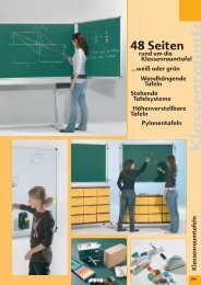 Klassenraumtafeln