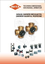 katalog zaworów mieszaj¥cych, zaworów kulowych, przepustnic