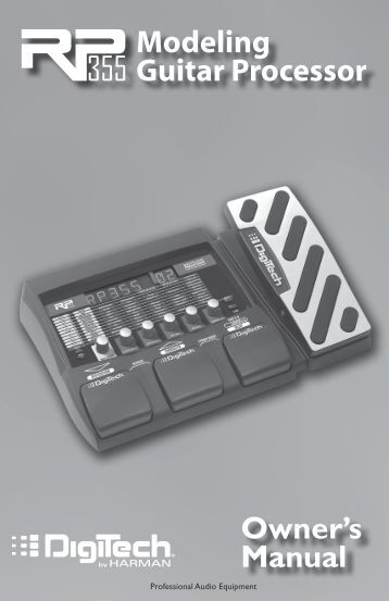 инструкция digitech rp55 на русском