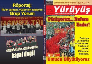 YÜRÜYORUZ... ZAFERE KADAR - Yürüyüş